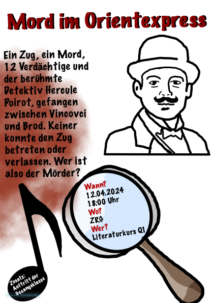 Einladung zum Literaturkursus am Freitag, 12.04.2024