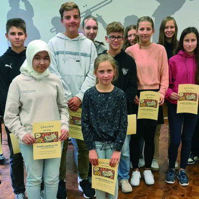 Burggymnasium ehrt besondere Leistungen
