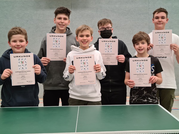 Sieg bei den Tischtennis-Bezirksmeisterschaften