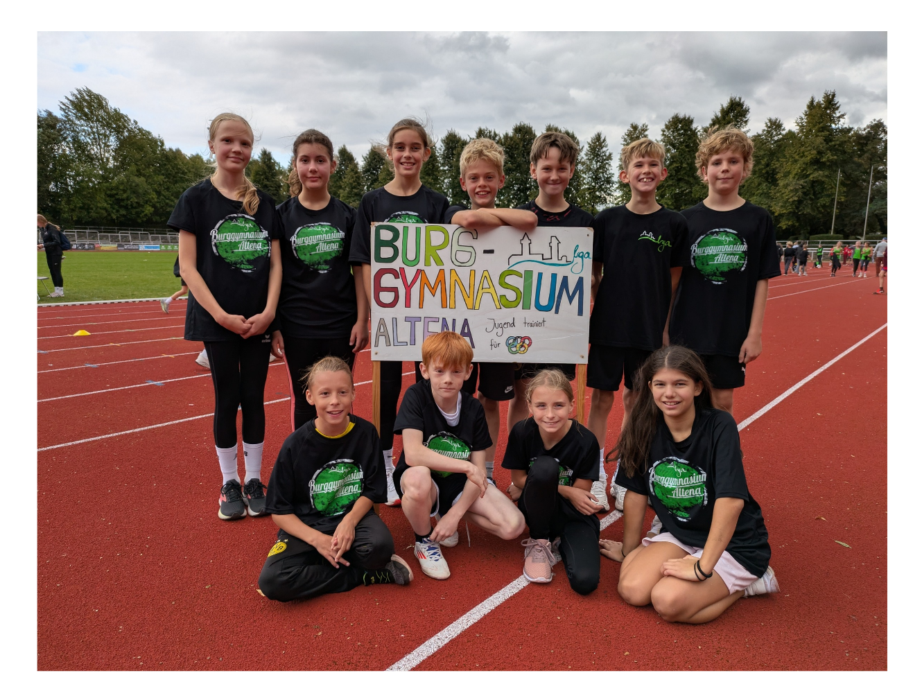 BGA-Team schnuppert Wettkampfluft in Westfalenfinale