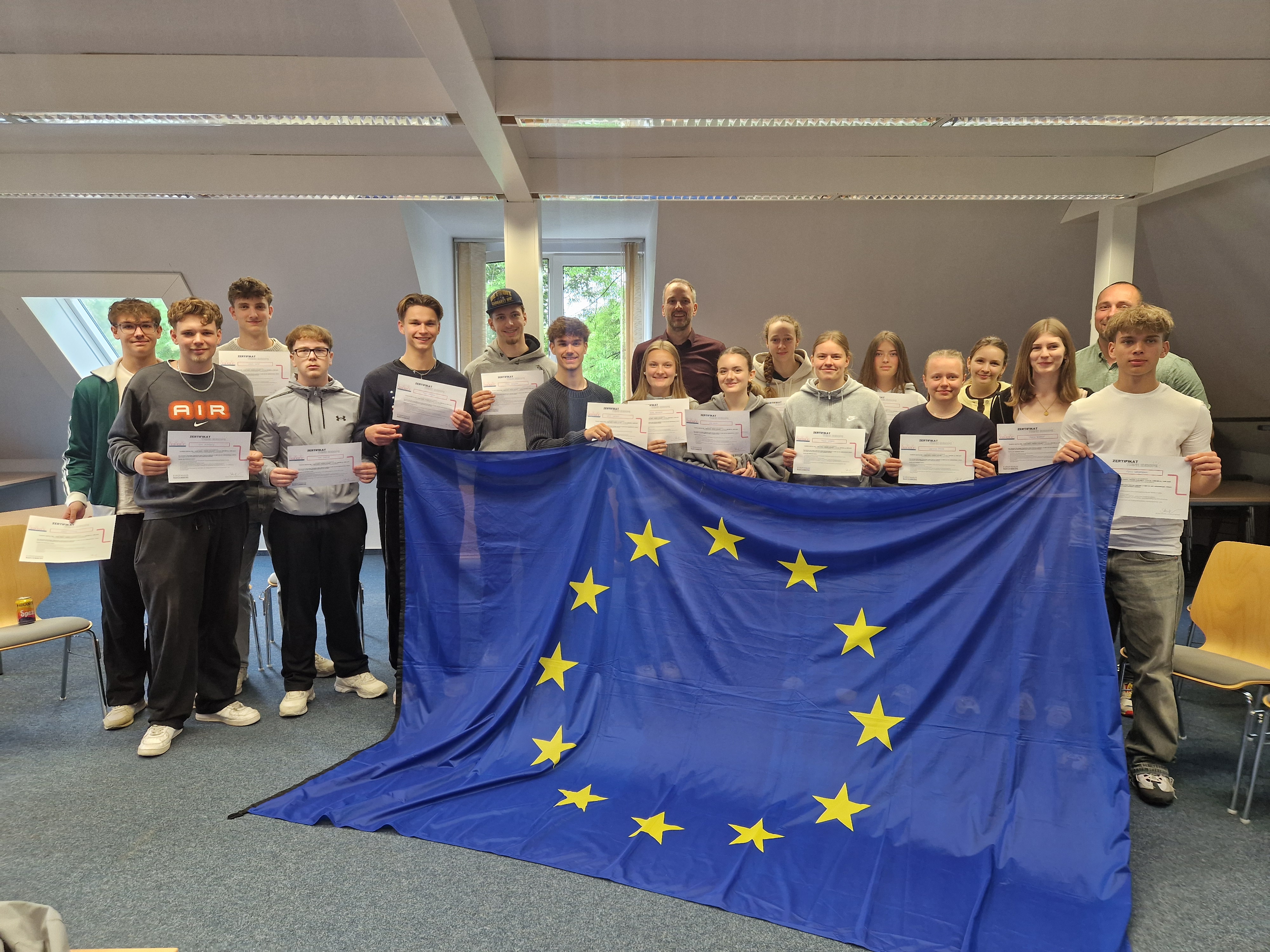 Planspiel zur Europäischen Union im Europahaus in Bad Marienberg