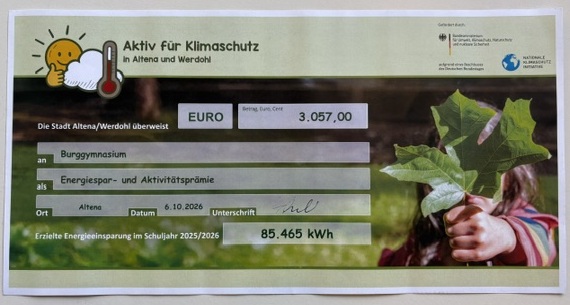 BGA wurde ausgezeichnet für Energieeinsparung von rund 85.000 kWh