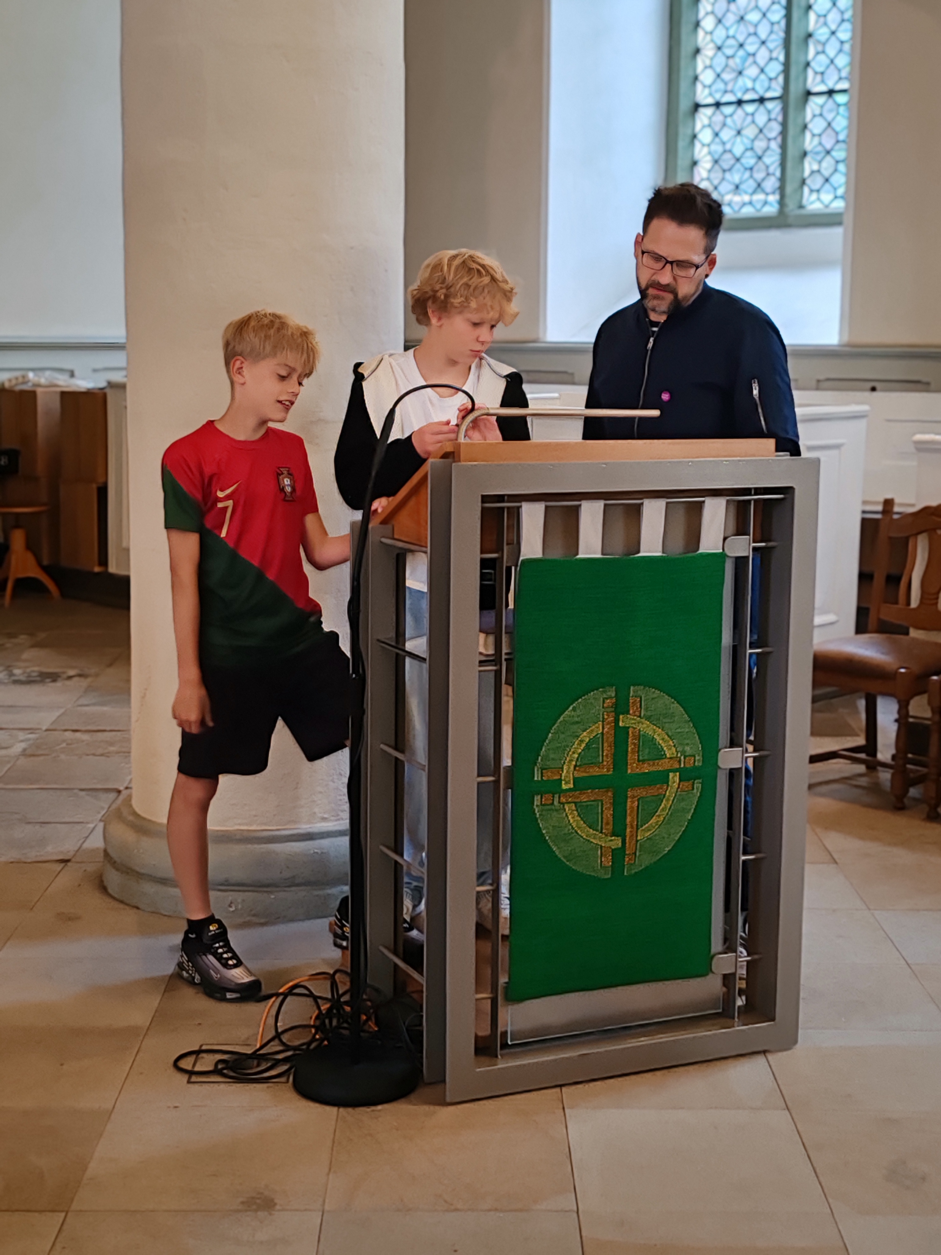 Auf Entdeckungstour in der Lutherkirche