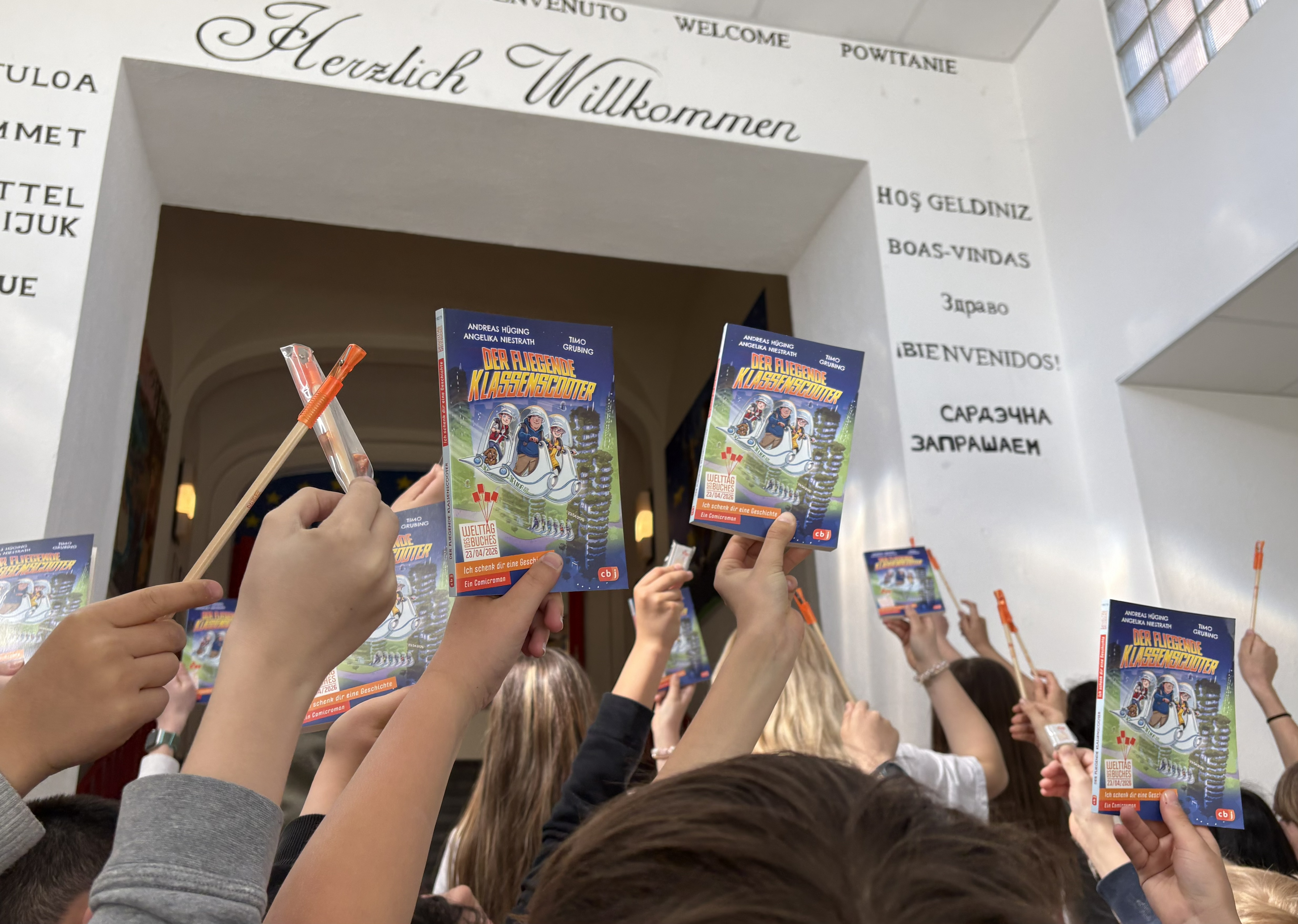 5er Klassen begehen den Weiltag des Buches