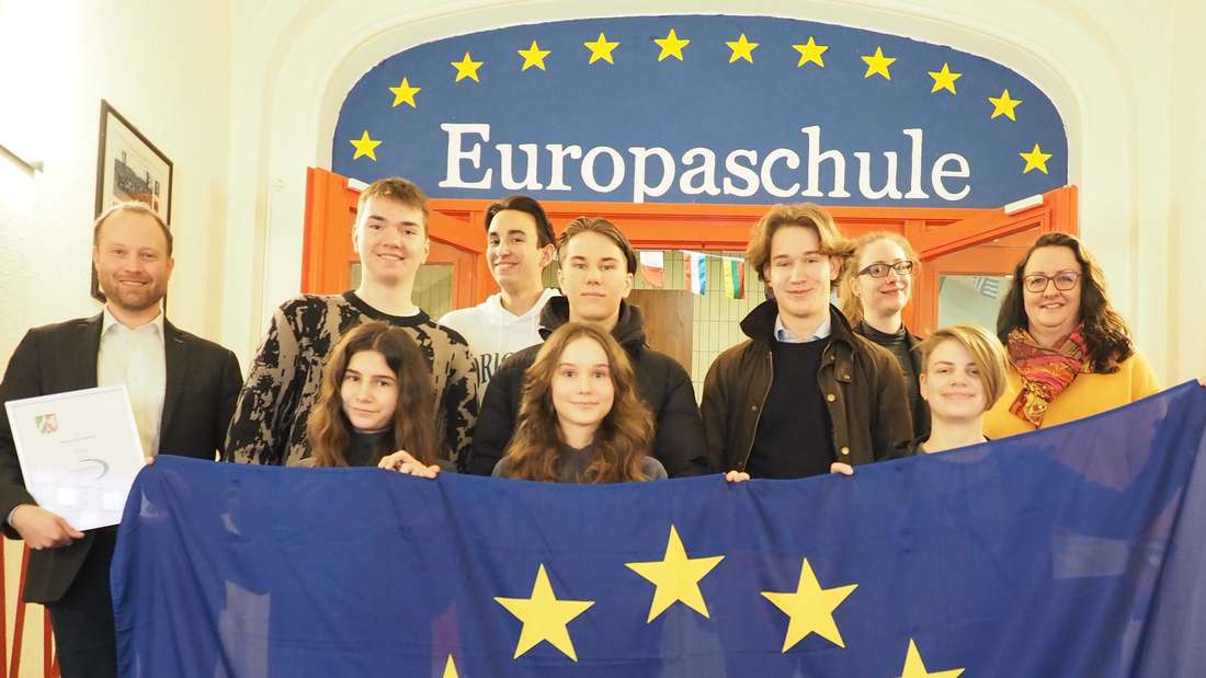 Burggymnasium: Auszeichnung als „Europaschule“ bis 2027